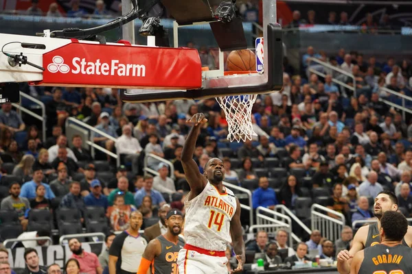 Orlando Magic Empfangen Montag Den Februar 2020 Die Atlanta Hawks — Stockfoto