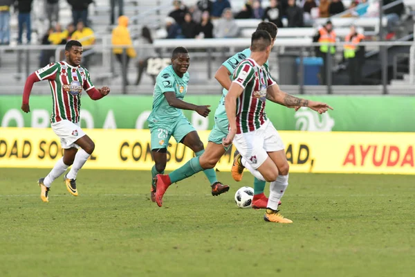 Fluminense, Florida Kupası 'nda 15 Ocak 2018' de Orlando Florida 'da oynanan Spektrum Stadyumu' nda Barcelona SC 'ye karşı..
