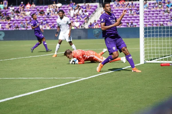 Orlando City Host Cincinnati Floridai Orlando City Stadionban 2019 Május — Stock Fotó