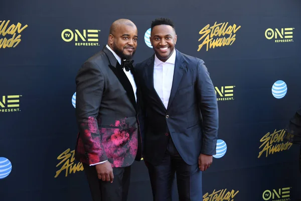 24 Mart 2018 Cumartesi günü Las Vegas 'taki Orleans Resort' ta düzenlenen 33. Yıldız Ödülleri Kırmızı Halı sırasında ünlüler.