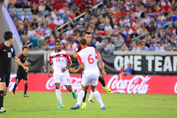 Settembre 2016 Squadra Calcio Statunitense Trinidad Tobago Ospiterà All Everbank — Foto Stock