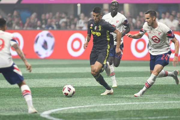 1 Ağustos 2018 tarihinde Atlanta 'daki Mercedez Benz Stadyumu' nda tüm yıldızlar Juventus 'a karşı..  