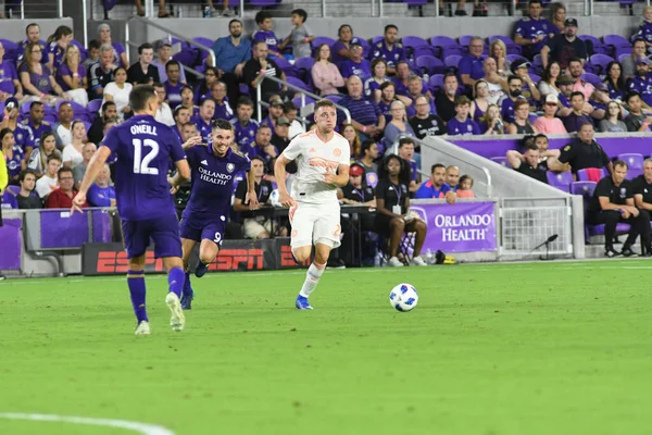 Orlando City SC, 24 Ağustos 2018 'de Florida Exploria Stadyumu' nda Atlanta United 'a ev sahipliği yaptı.
