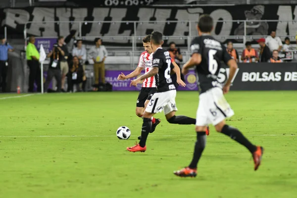 Corinthians Psv Eindhoven Tijdens Florida Cup Het Orlando City Stadium — Stockfoto