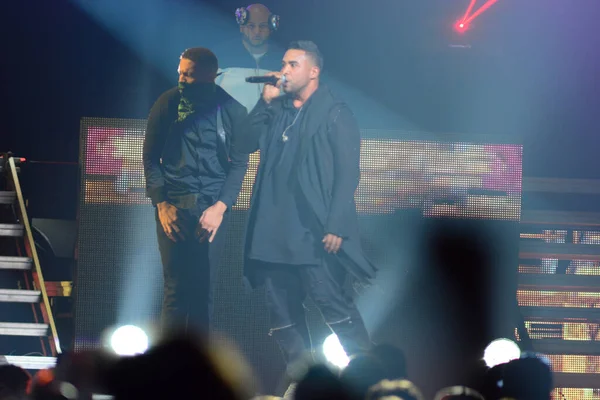 Daddy Yankee Don Omar Concerto Amway Center Orlando Florida Agosto — Fotografia de Stock