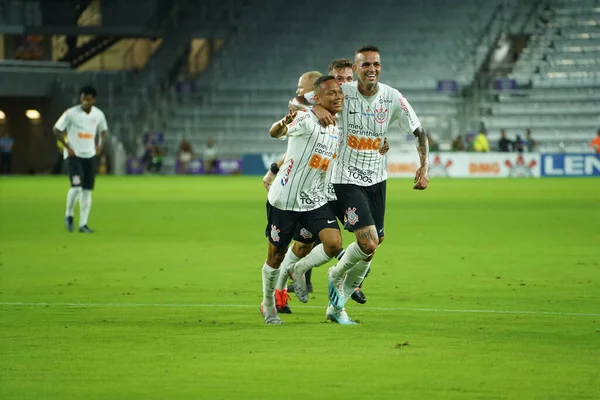 Florida Cup 2020 Corinthians Nycfc Partido Exploria Stadium Orlando Florida — Foto de Stock