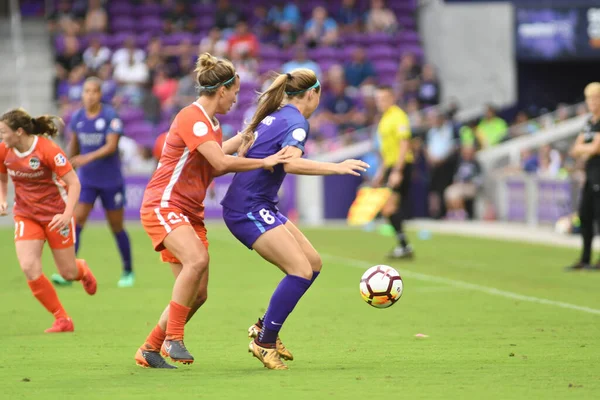 Orlando Pride, 27 Haziran 2018 tarihinde Orlando City Stadyumu 'nda Houston Dash' e ev sahipliği yaptı..  