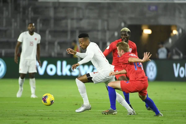 Amerikan Futbol Takımı 15 Kasım 2019 Cuma günü Orlando Florida 'daki Exploria Stadyumu' nda oynanan Concacaf Uluslar Ligi karşılaşmasında Kanada 'ya ev sahipliği yapmaktadır.