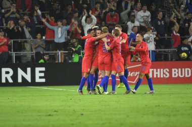 Amerikan Futbol Takımı 15 Kasım 2019 Cuma günü Orlando Florida 'daki Exploria Stadyumu' nda oynanan Concacaf Uluslar Ligi karşılaşmasında Kanada 'ya ev sahipliği yapmaktadır.