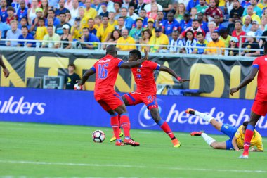 Brezilya, 8 Haziran 2016 tarihinde Orlando Florida 'daki Copa America Centenario' da Haiti ile karşılaştı..  