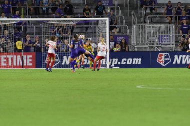 Orland Pride, 25 Ağustos 2018 'de Orlando Florida' daki Exploria Stadyumu 'nda Chicago Red Stars' a ev sahipliği yapıyor..  