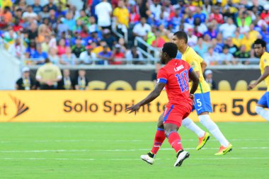 Brezilya, 8 Haziran 2016 tarihinde Orlando Florida 'daki Copa America Centenario' da Haiti ile karşılaştı.. 