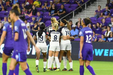 Orlando Pride, 23 Mayıs 2018 'de Orlando Florida' daki Exploria Stadyumu 'nda Kuzey Carolina Cesareti' ne ev sahipliği yapmaktadır..  
