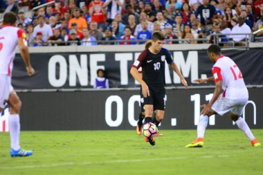 ABD Futbol Takımı 6 Eylül 2016 'da Jacksonville Florida EverBank Field' da Trinidad & Tobago 'ya ev sahipliği yaptı..  