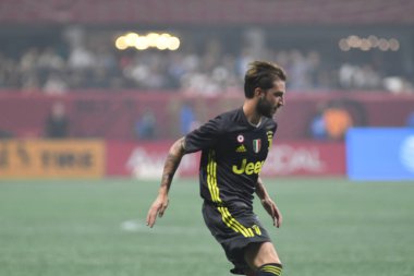1 Ağustos 2018 tarihinde Atlanta 'daki Mercedez Benz Stadyumu' nda tüm yıldızlar Juventus 'a karşı..  