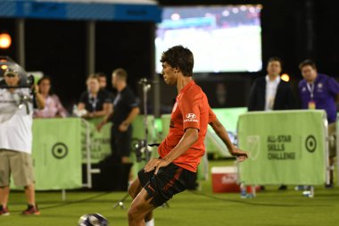 30 Temmuz 2019 'da Orlando Florida' da Disney 'in Vahşi Spor Dünyası' nda MLS All-Star Yetenek Yarışması. 