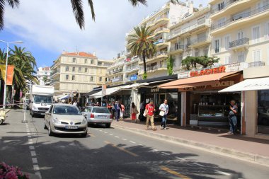 Cannes Şehri, 15 Mayıs 2014 'te Cannes' da düzenlenen 67. Cannes Film Festivali sırasında. 