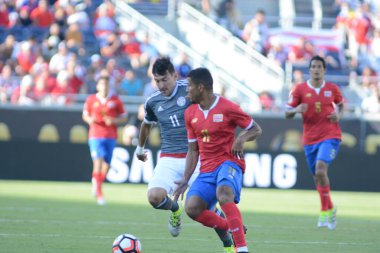 Kosta Rika, Copa America Centenario sırasında Paraguay ile Orlando Florida 'daki Dünya Kampı Stadyumu' nda karşılaştı..  