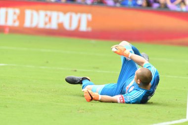 Orlando City, 31 Mart 2018 'de Orlando Florida' daki Exploria Stadyumu 'nda New York Red Bulls' a ev sahipliği yaptı.. 