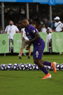 30 Temmuz 2019 'da Orlando Florida' da Disney 'in Vahşi Spor Dünyası' nda MLS All-Star Yetenek Yarışması. 