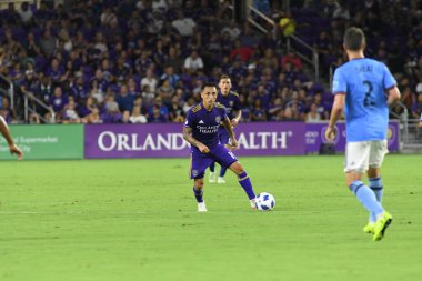 Orlando City 26 Temmuz 2018 'de Florida Exploria Stadyumu' nda NYC FC 'ye ev sahipliği yaptı. Fotoğraf: Marty Jean-Louis
