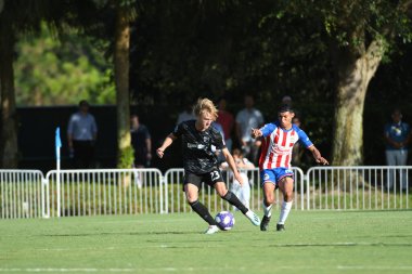 30 Temmuz 2019 'da Orlando Florida' daki Disney 'in Vahşi Spor Dünyası' nda düzenlenen MLS Allstar Haftası sırasında MLS Homegrown oyunu.