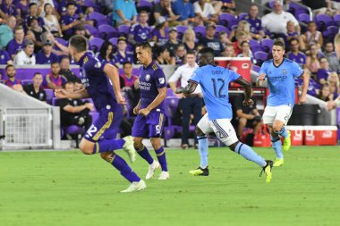 Orlando City 26 Temmuz 2018 'de Florida Exploria Stadyumu' nda NYC FC 'ye ev sahipliği yaptı. Fotoğraf: Marty Jean-Louis