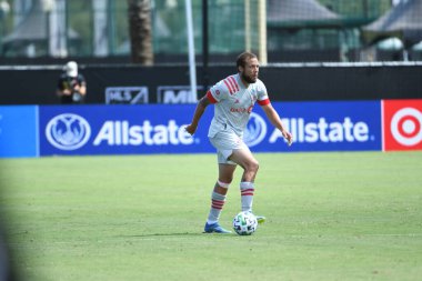 Toronto FC, 13 Temmuz 2020 tarihinde Orlando Florida 'daki ESPN Wild World of Sports' ta düzenlenen MLS Back Tournament sırasında D.C. United ile karşılaştı. Fotoğraf: Marty Jean-Louis