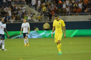 Paris Saint-Germain, Tottenham Hotspur 'a karşı 22 Temmuz 2017' de Orlando Florida 'daki Citrus Bowl' da.   