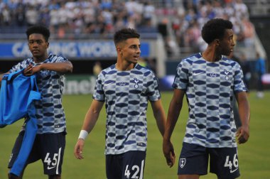 Paris Saint-Germain, Tottenham Hotspur 'a karşı 22 Temmuz 2017' de Orlando Florida 'daki Citrus Bowl' da.  