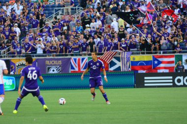 Orlando City, 24 Ağustos 2016 'da Orlando Florida' daki Kamp Dünyası Stadyumunda Toronto FC 'ye ev sahipliği yaptı..