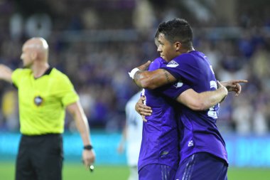 Orlando City 20 Şubat 2019 Çarşamba günü Orlando Fl 'daki Orlando City Stadyumu' nda New England 'a ev sahipliği yaptı.