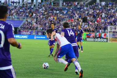 Orlando City, 24 Ağustos 2016 'da Orlando Florida' daki Kamp Dünyası Stadyumunda Toronto FC 'ye ev sahipliği yaptı..