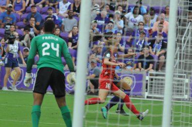 Orlando Pride, 23 Eylül 2017 'de Orlando City Stadyumu' nda Portland Thorns 'a ev sahipliği yaptı.. 