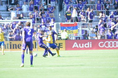 Orlando City 29 Nisan 2017 'de Orlando, Florida' daki Orlando City Stadyumu 'nda Colorado Rapids' e ev sahipliği yaptı.) 