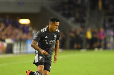 Orlando City 21 Nisan 2018 'de Orlando Florida' daki Exploria Stadyumu 'nda San Jose depremlerine ev sahipliği yaptı..  