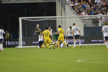 Paris Saint-Germain, Tottenham Hotspur 'a karşı 22 Temmuz 2017' de Orlando Florida 'daki Citrus Bowl' da.  