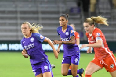 Orlando Pride 28 Haziran 2018 'de Orlando City Stadyumu' nda Houston Dash 'e ev sahipliği yaptı..  