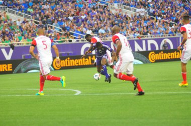 Orlando City SC, 18 Haziran 2016 'da Orlando Florida' daki Camp World Stadyumu 'nda San Jose Depremleri' ne ev sahipliği yaptı..