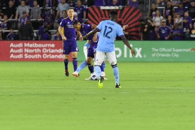 Orlando City 26 Temmuz 2018 'de Florida Exploria Stadyumu' nda NYC FC 'ye ev sahipliği yaptı. Fotoğraf: Marty Jean-Louis