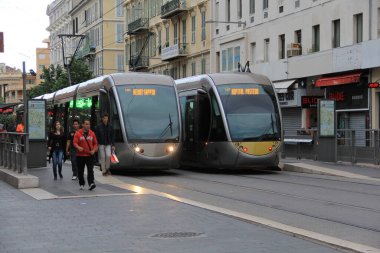 17 Mayıs 2014 'te Fransa' nın güneyindeki Güzel Şehir.  