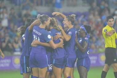 Orlando Pride 12 Ağustos 2017 'de Orlando City Stadyumu' nda New Jersey Sky Blue FC 'ye ev sahipliği yapmaktadır..  