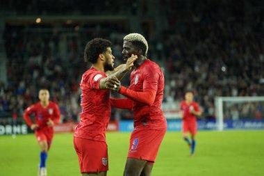 Amerikan Futbol Takımı 15 Kasım 2019 Cuma günü Orlando Florida 'daki Exploria Stadyumu' nda oynanan Concacaf Uluslar Ligi karşılaşmasında Kanada 'ya ev sahipliği yapmaktadır.