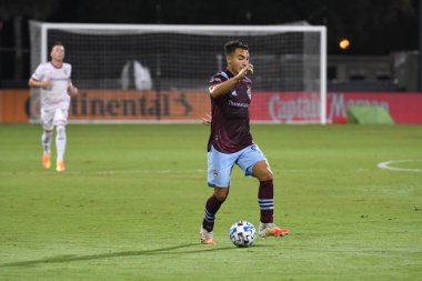 Real Salt Lake, 12 Temmuz 2020 'de Orlando Florida' da düzenlenen MLS Sırt Turnuvası sırasında Colorado Rapids ile karşı karşıya.