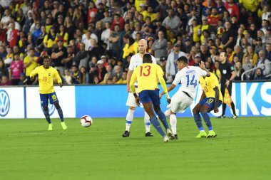 ABD Erkekler Milli Takımı 21 Mart 2019 'da Orlando City Stadyumu' nda Ekvador Milli Takımı 'na ev sahipliği yaptı..