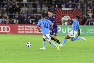 Orlando City 26 Temmuz 2018 'de Florida Exploria Stadyumu' nda NYC FC 'ye ev sahipliği yaptı. Fotoğraf: Marty Jean-Louis