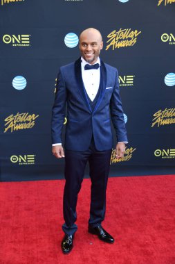 24 Mart 2018 Cumartesi günü Las Vegas 'taki Orleans Resort' ta düzenlenen 33. Yıldız Ödülleri Kırmızı Halı sırasında ünlüler.