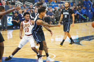Orlando Magic, Orlando, Florida 'daki sezon açılışında Cleveland Cavaliers' ı Amway Center 'da ağırlıyor..