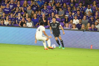 Orlando City 21 Nisan 2018 'de Orlando Florida' daki Exploria Stadyumu 'nda San Jose depremlerine ev sahipliği yaptı..  