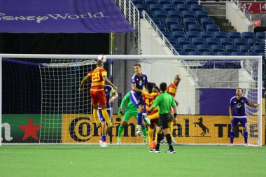 Orlando City SC, 29 Haziran 2016 'da Orlando Florida' daki Kamp Dünyası Stadyumu 'nda Fort Lauderdale Strikers' a ev sahipliği yaptı..